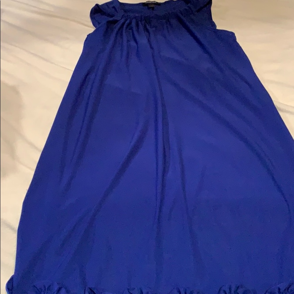 Ruffle detail dress. Nice quality